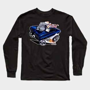 GUILTY 69 GTO Blue Long Sleeve T-Shirt